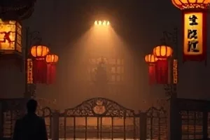 橘园物语剧照,阳光下挂满果实的橘树与采摘的少女